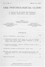 Title The Psycholocal Clinic