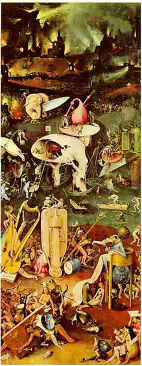 25k Hlle aus Triptichon des Hieronymus Bosch Garten der Lste