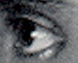 ein Auge erscheint zu Ihrer Ausdrucksbeurteilung